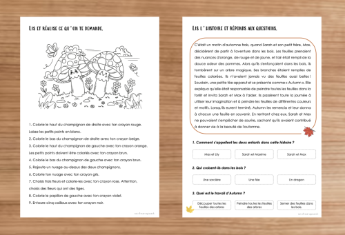 Dossier : Automne 4P