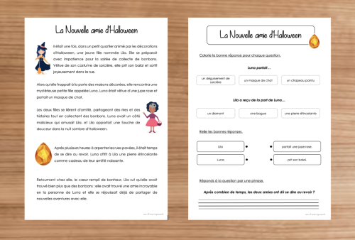 Compréhension de textes : Automne 