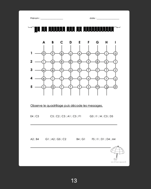 Math : Je me repère
