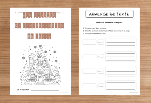 Compréhension de texte : Hiver et Noël