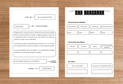 Dossier : La lettre 