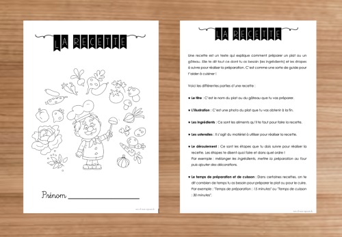 Dossier : La recette