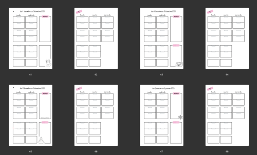 Cahier de planification PDF 