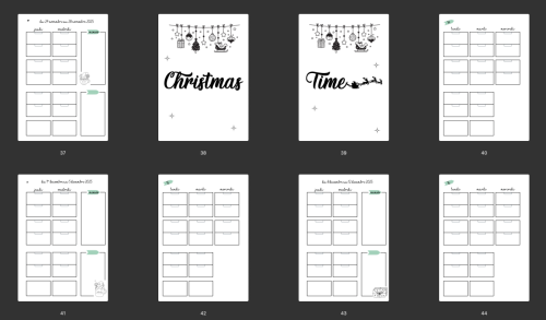 Cahier de planification PDF 