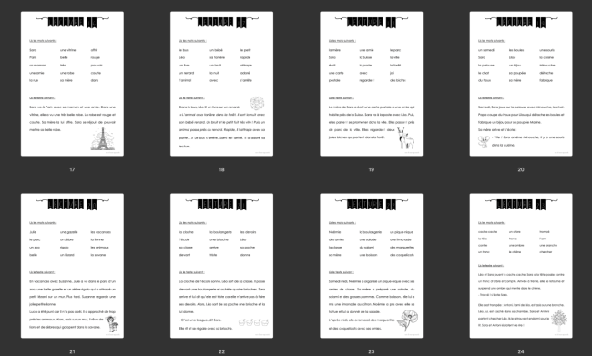 Devoirs : Lecture 3P 