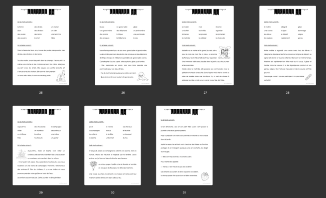 Devoirs : Lecture 3P 