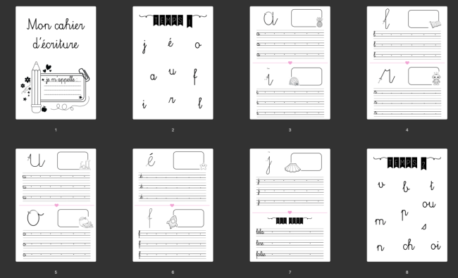Dossier : écriture 