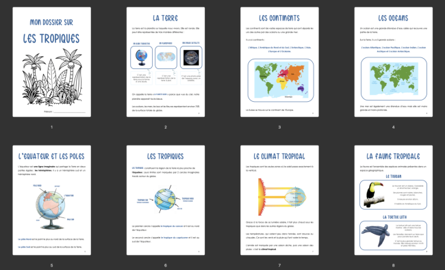 Dossier : Les Tropiques