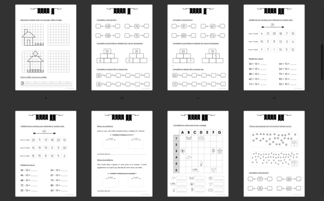 Devoirs : Math 4P 