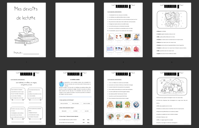 Devoirs : Lecture 4P