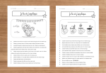 Compréhension de consignes : Hiver - Noël