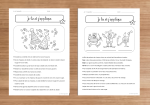 Compréhension de consignes : Carnaval et Saint-Valentin