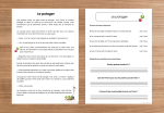 Compréhension de texte : Printemps et Pâques 
