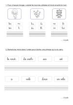 Evaluation FR - Jusqu'à la lettre M (3P) 